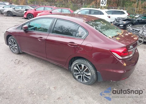 2015 Honda Civic Ex из США, поврежденный, VIN 2HGFB2F83FH505811